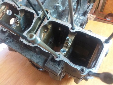 KARTERY BLOK SILNIKA YAMAHA GTS 1000 4BH KARTERY BLOK SILNIKA YAMAHA GTS 1000 4BH