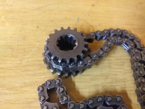 ŁAŃCUSZEK TRYB ZĘBATKA KAWASAKI KFX 700 ŁAŃCUSZEK TRYB ZĘBATKA KAWASAKI KFX 700