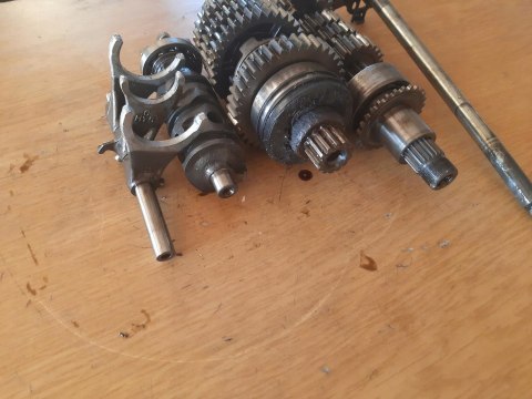 SKRZYNIA BIEGÓW HONDA CB 500 PC26E SKRZYNIA BIEGÓW HONDA CB 500 PC26E
