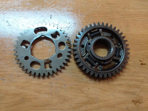 TRYB ZĘBATKA KPL HONDA CB 500 PC26E TRYB ZĘBATKA KPL HONDA CB 500 PC26E