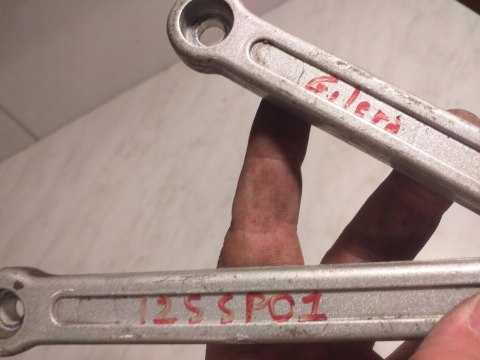 SET PODNÓŻEK GILERA SP01 SET PODNÓŻEK GILERA SP01