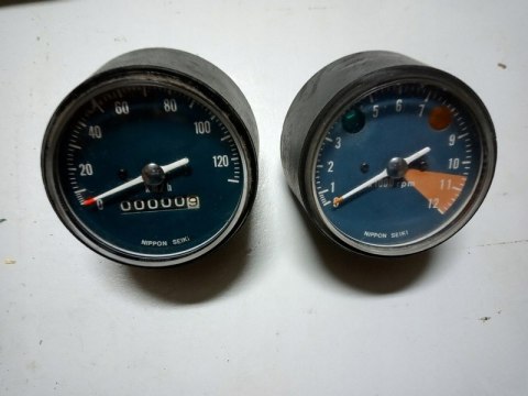 LICZNIK ZEGARY HONDA CB 125 K6 KLASYK 75R.