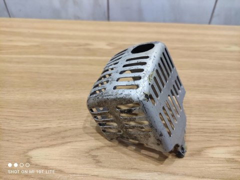 KAWASAKI KT12D OSŁONA TERMICZNA TŁUMIKA WYDECHU ORYG