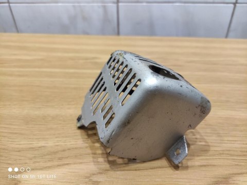 KAWASAKI KT12D OSŁONA TERMICZNA TŁUMIKA WYDECHU ORYG