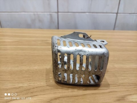 KAWASAKI KT12D OSŁONA TERMICZNA TŁUMIKA WYDECHU ORYG