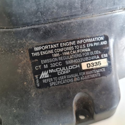 MCCULLOCH MD 320 AV SZARPAK STARTER ROZRUSZNIK OBUDOWA