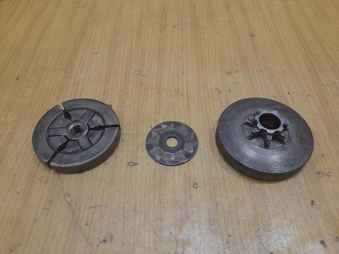 AL-FA GC 540 SPRZĘGŁO BĘBEN DZWON KOSZ KOMPLET